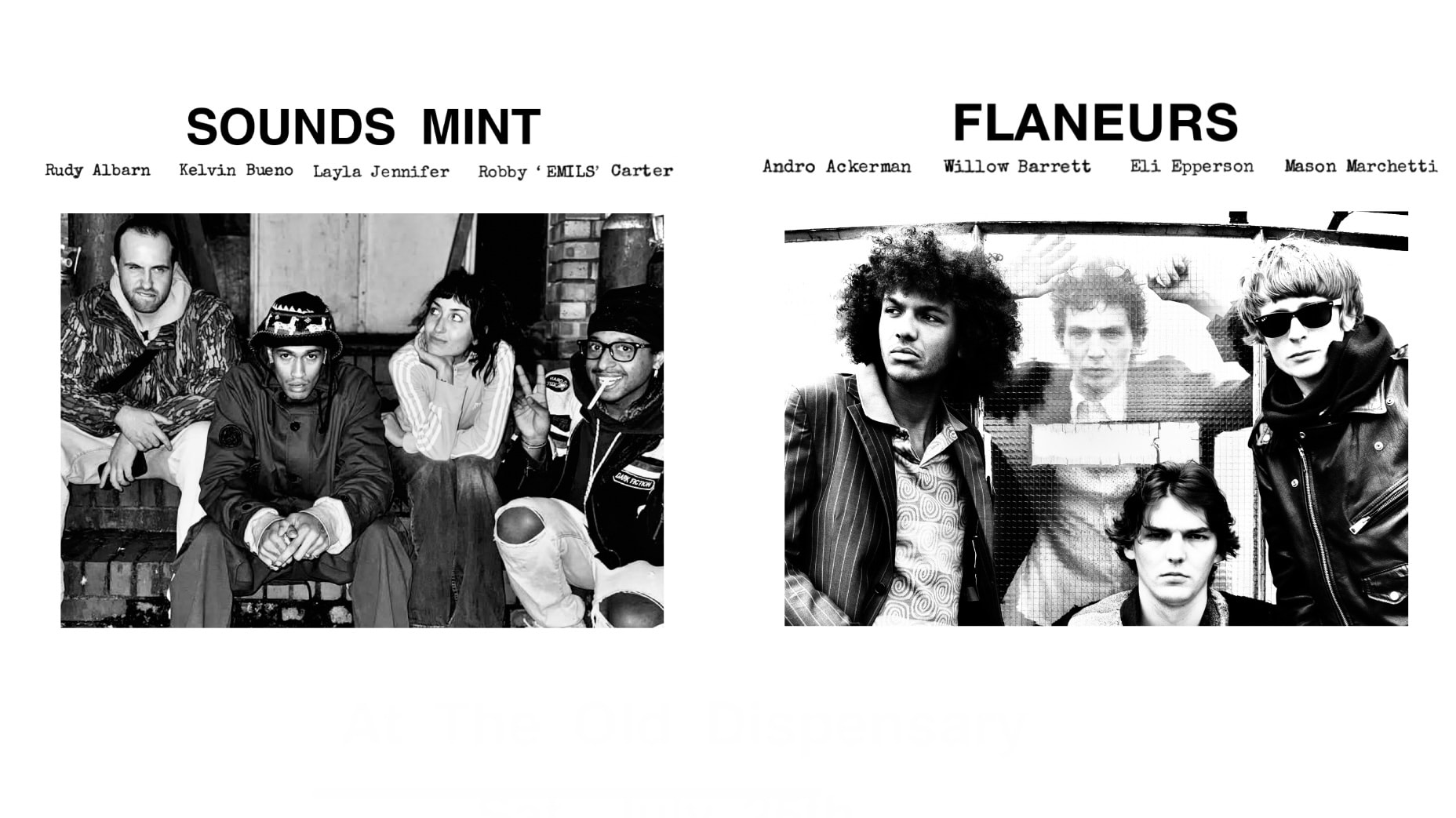 Sounds Mint And Flaneurs At The Old Dispensary Camberwell