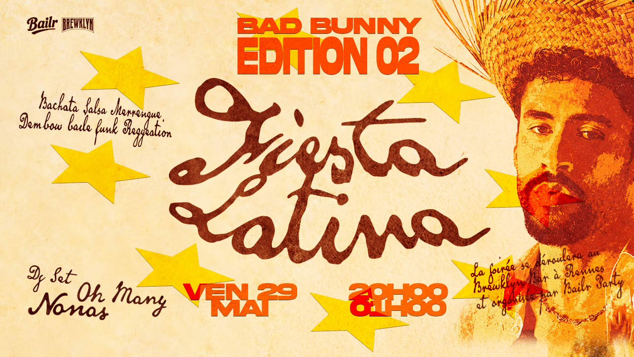 Bad Bunny Édition #2 At Brewklyn Bar 29/05