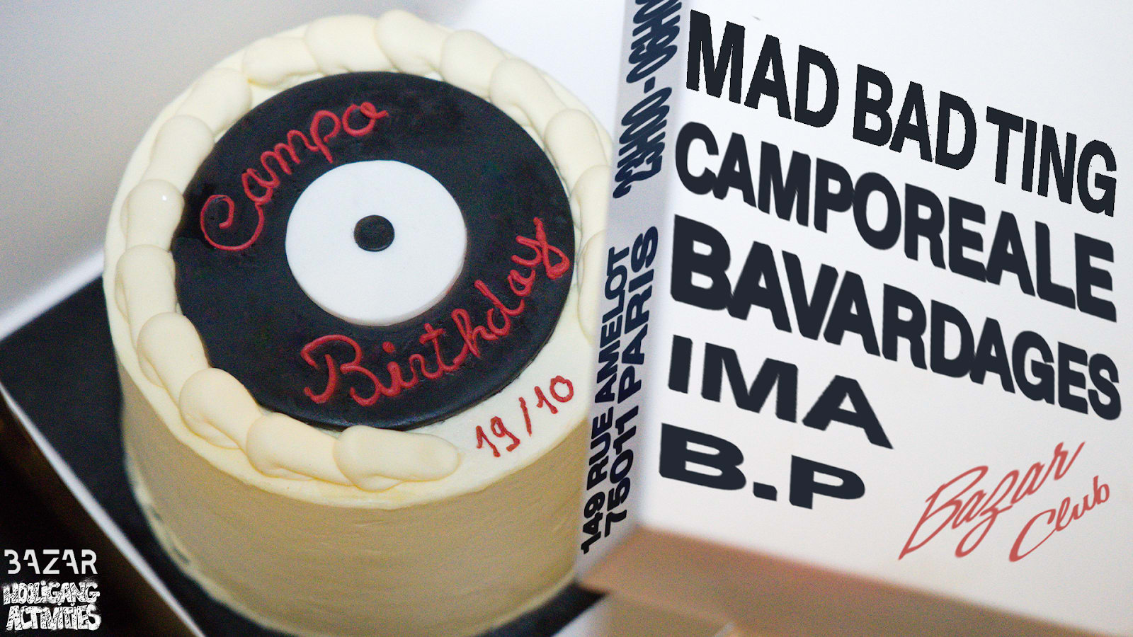 Bazar X Camporeale Birthday Party