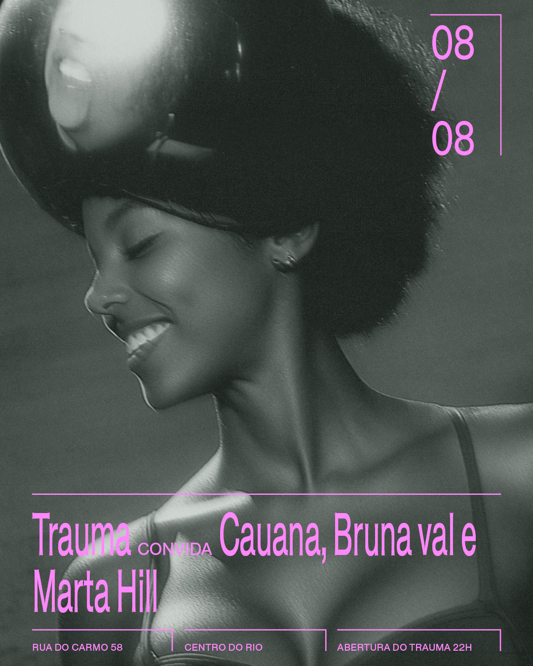 Cauana, Bruna Val E Marta Hill No Trauma