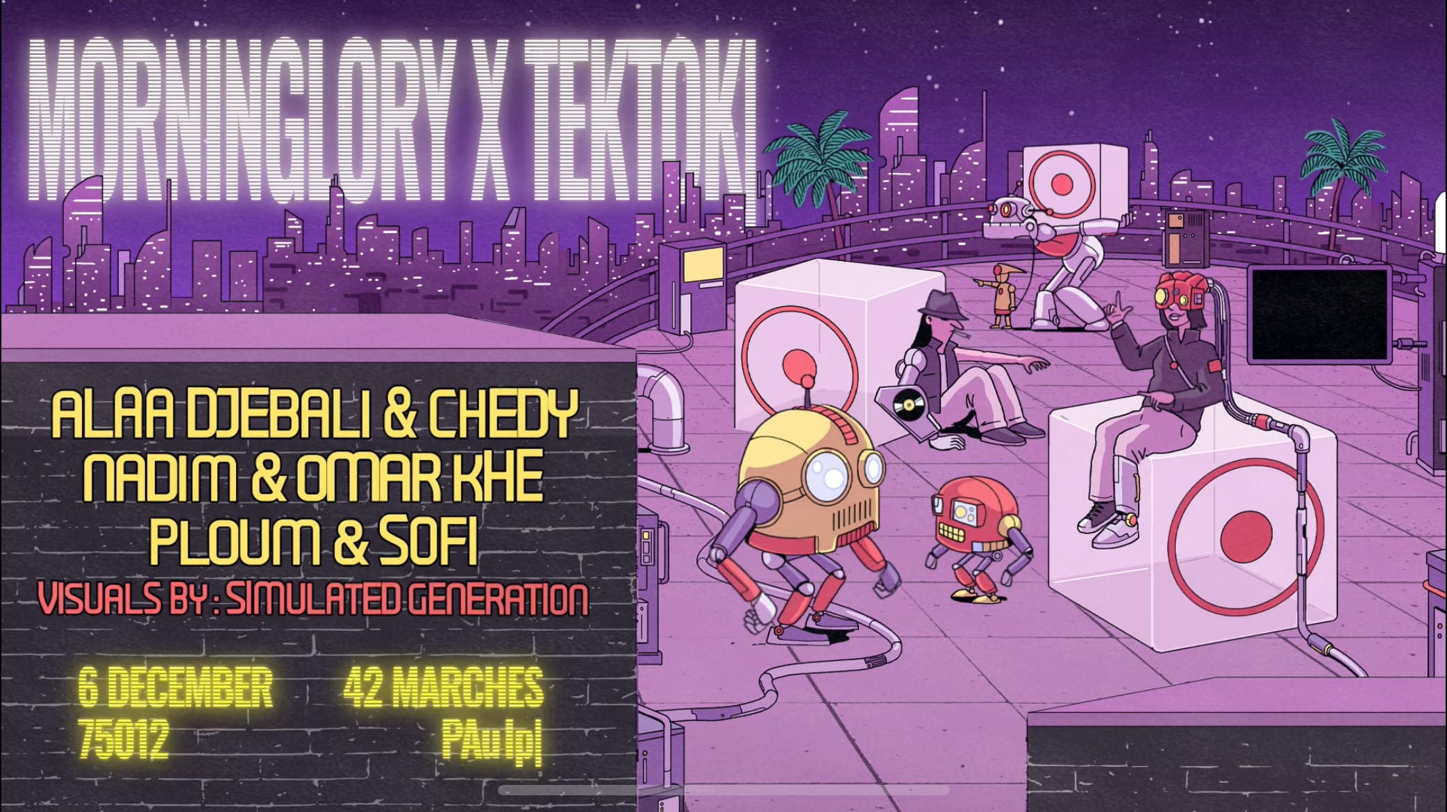 Morninglory & Tektox X 42 Marches
