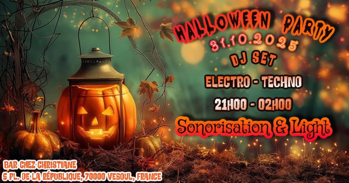Halloween Party Chez Christianne