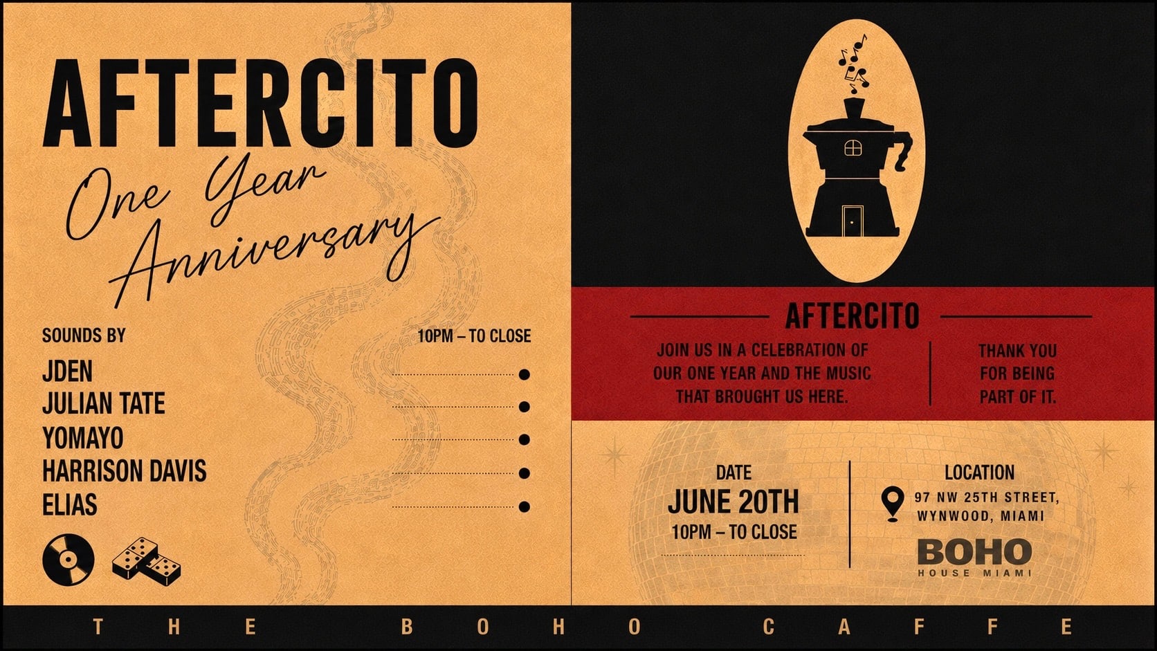 Aftercito One Year Anniversary