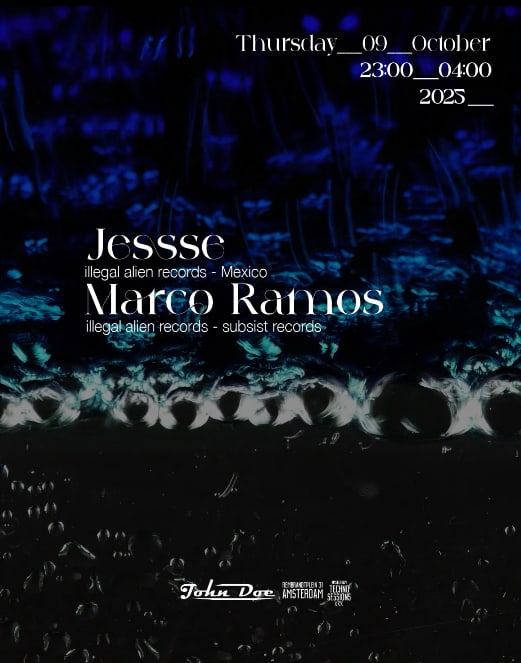 Amsterdam Techno Sessions W/ Jessse (Illegal Alien Records)