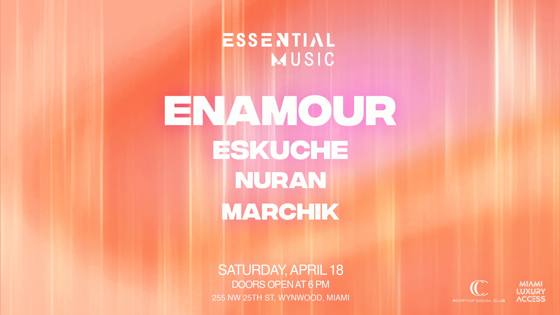Essential Music X Enamour