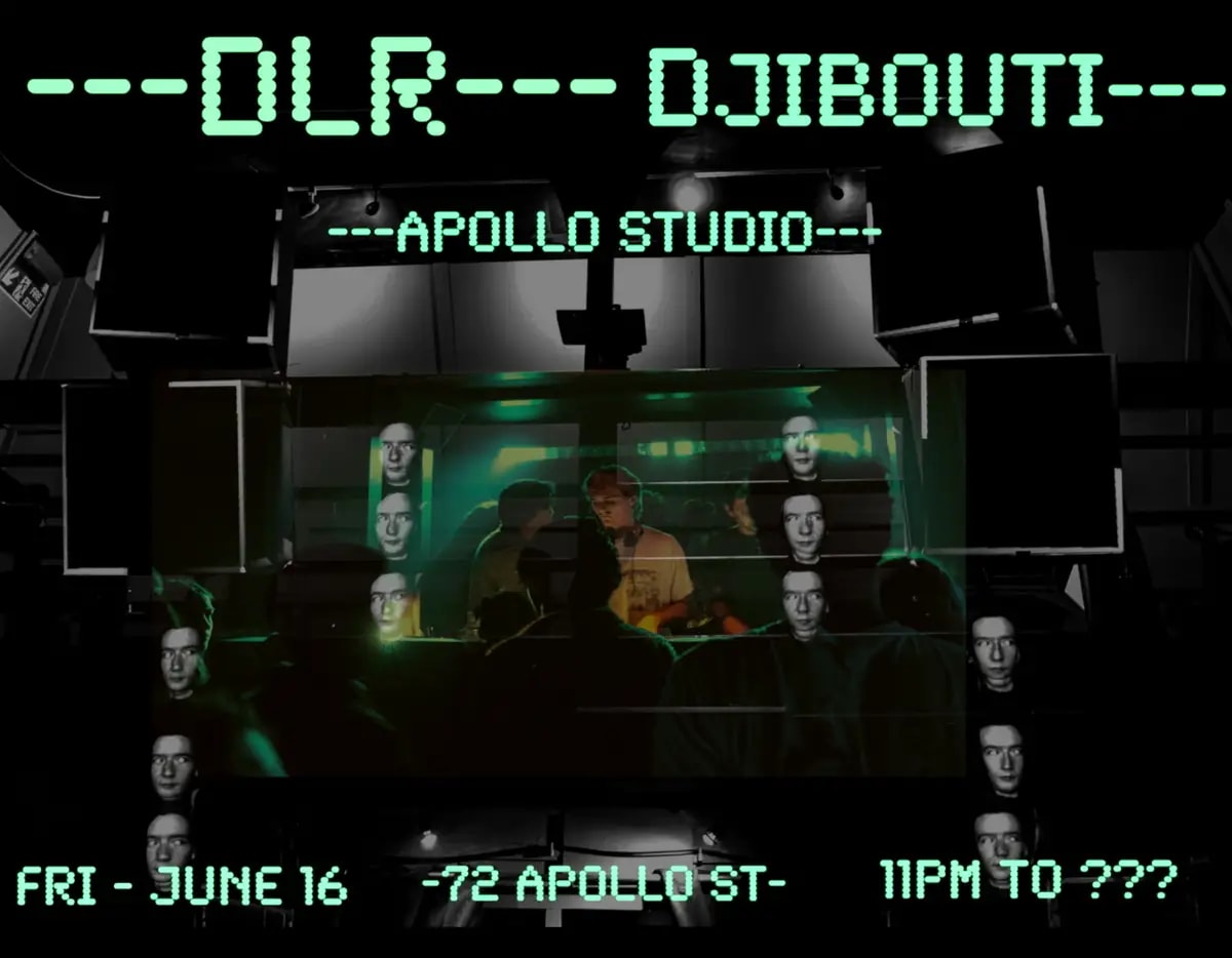 Dlr + Djibouti @ Apollo Studio