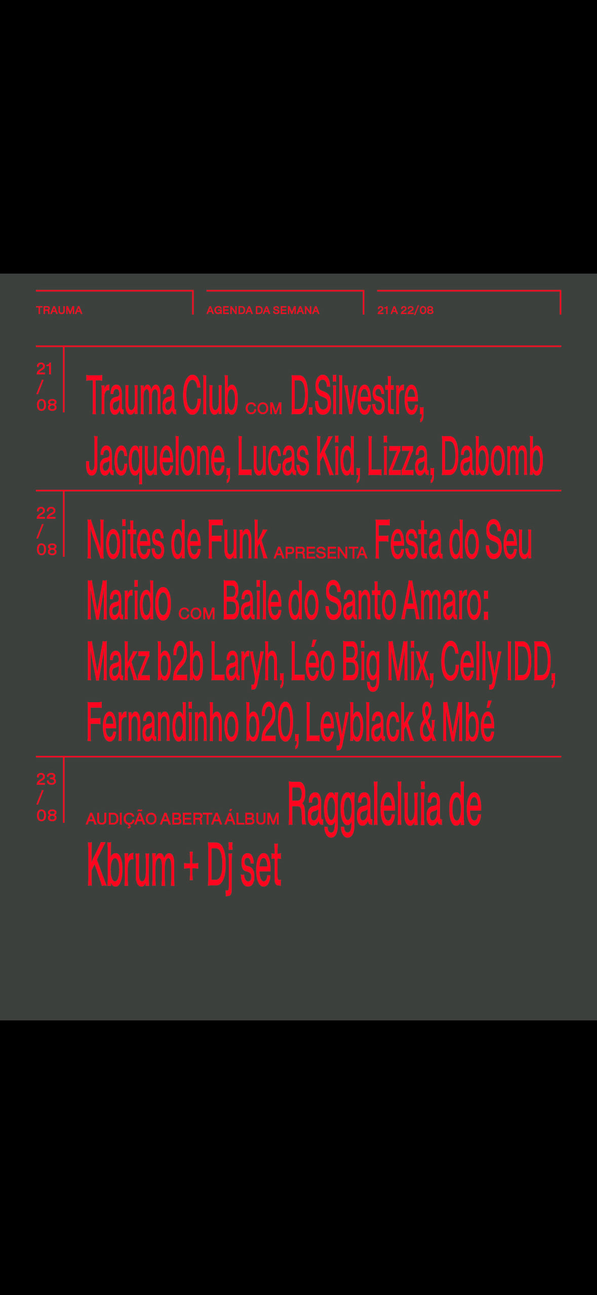 Noites De Funk Com Baile Do Santo Amaro
