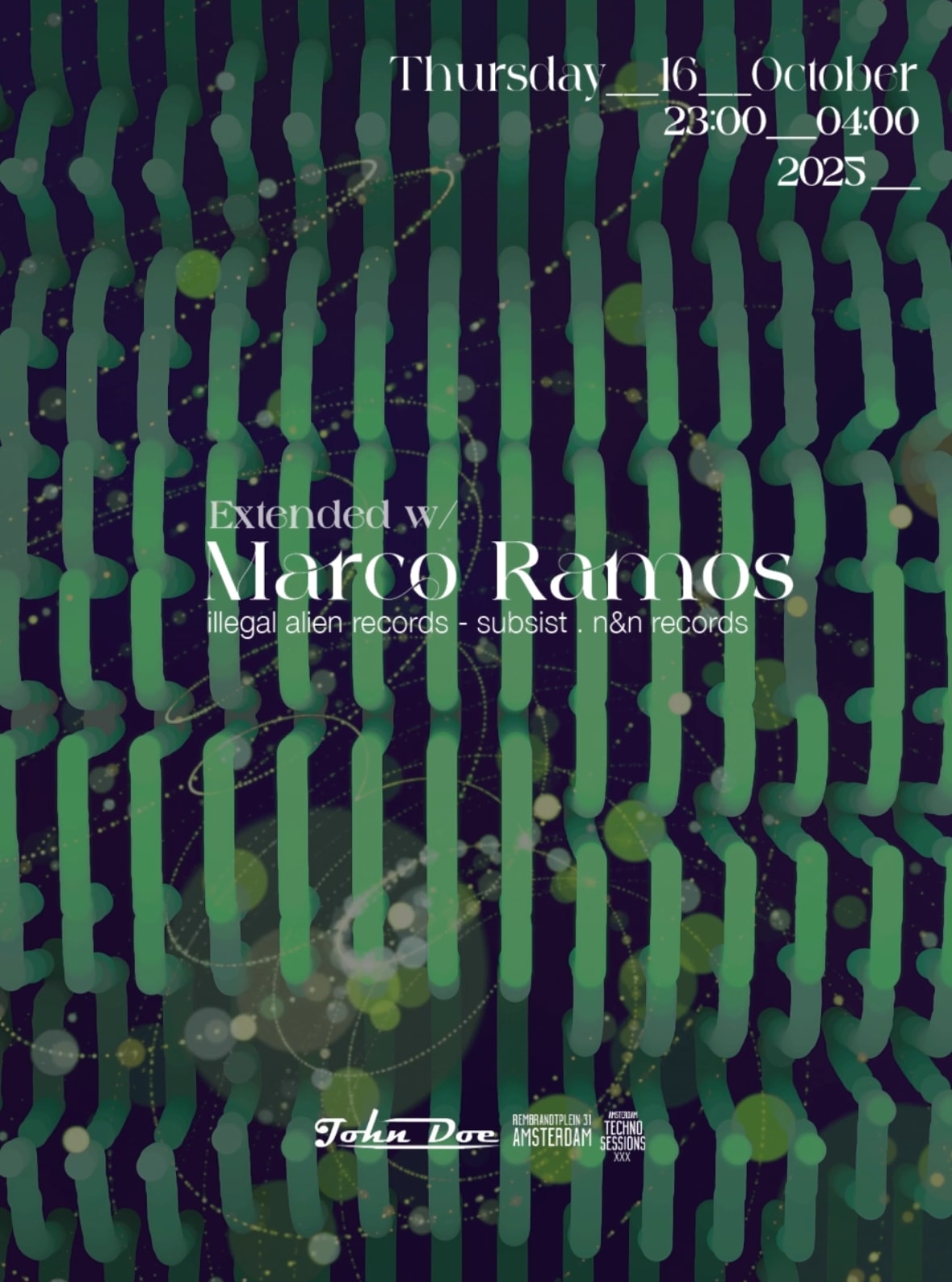 Amsterdam Techno Sessions - Extended W/ Marco Ramos W42