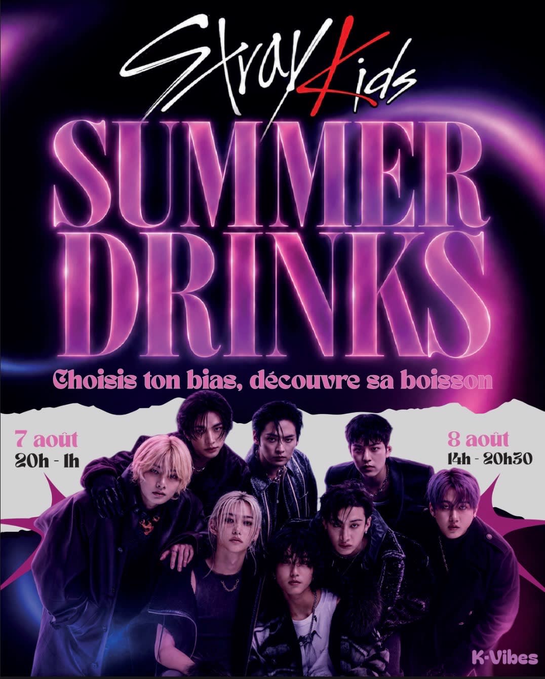 Stray Kids Summer Drinks Experience