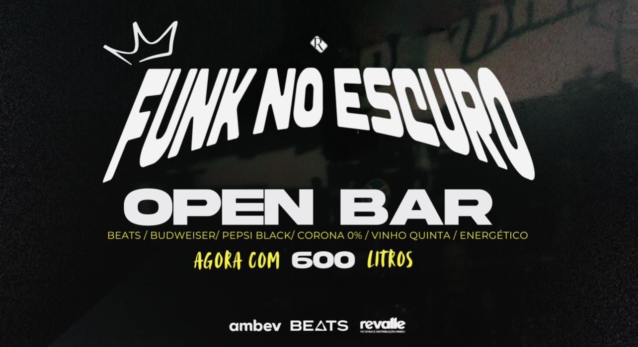Funk No Escuro Open Bar