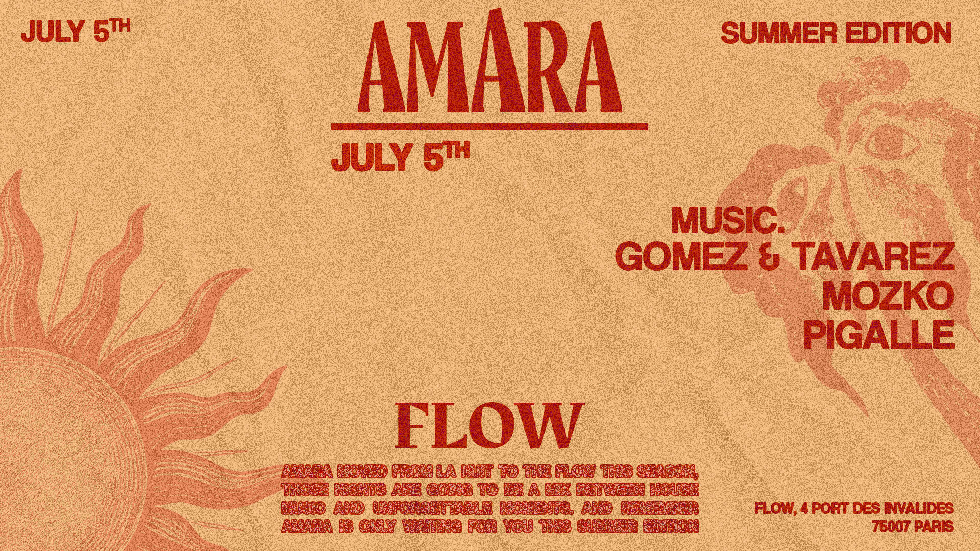 Amara 5 Juillet | @Flow