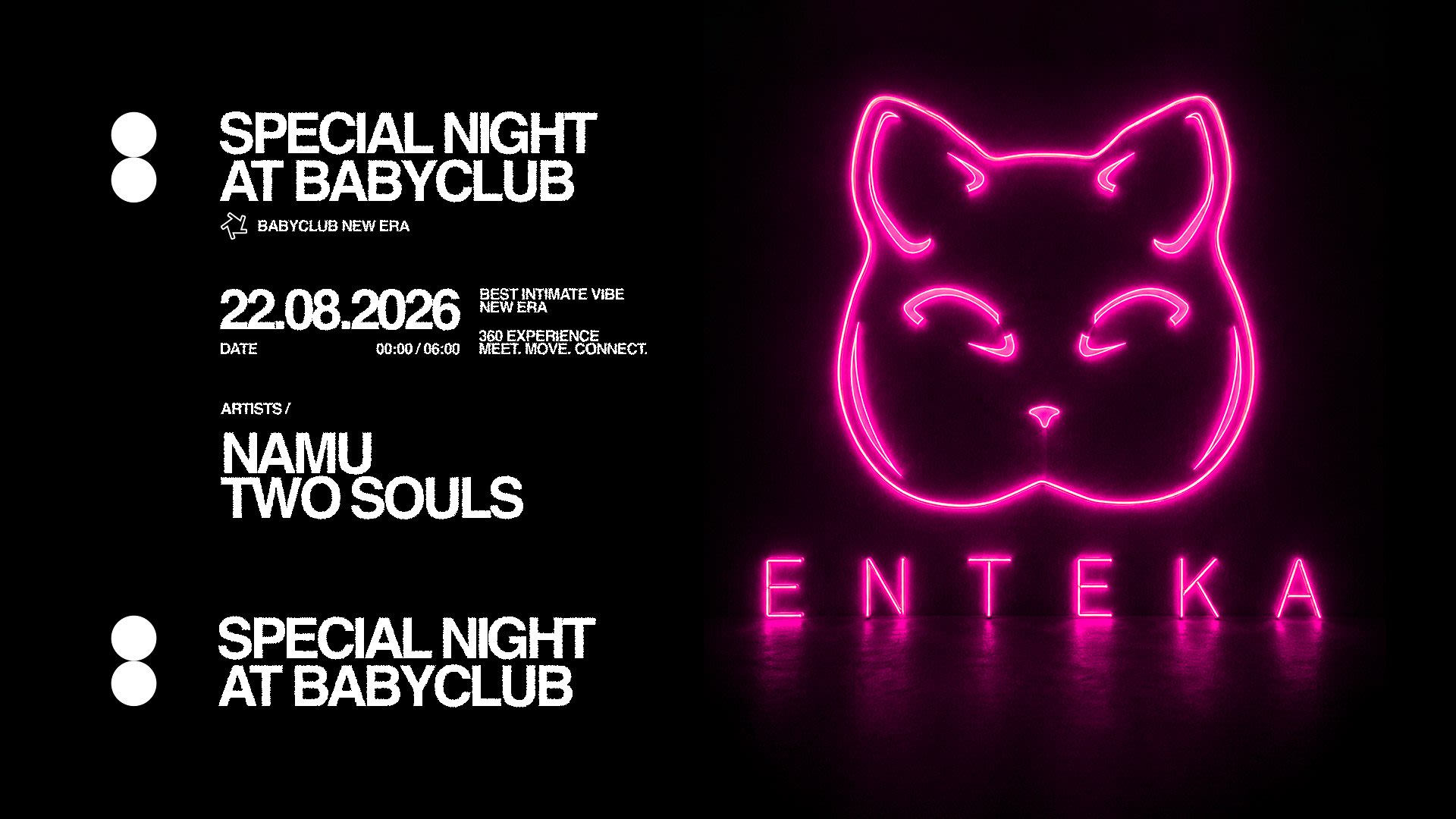 Spécial Night At Baby Club : Enteka - Namu + Two Sous