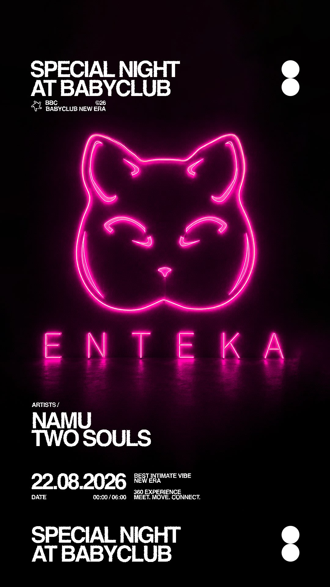 Spécial Night At Baby Club : Enteka - Namu + Two Sous