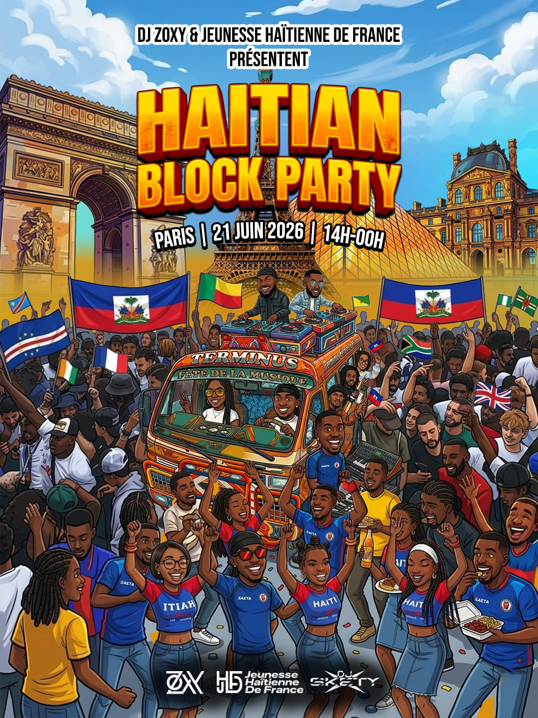 Haitian Block Party - La Fête De La Musique