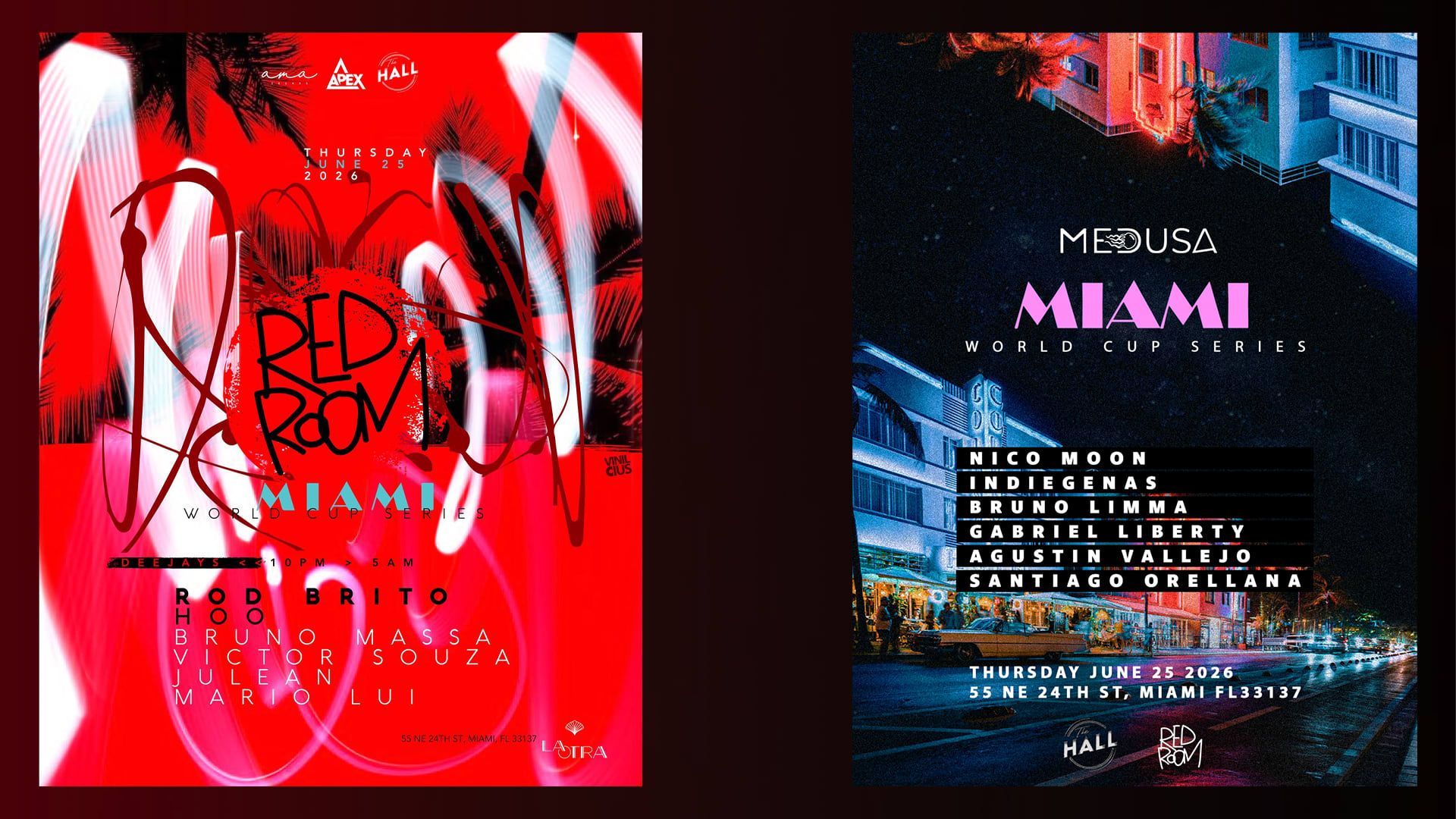Red Room X Medusa - The Hall World Cup Series