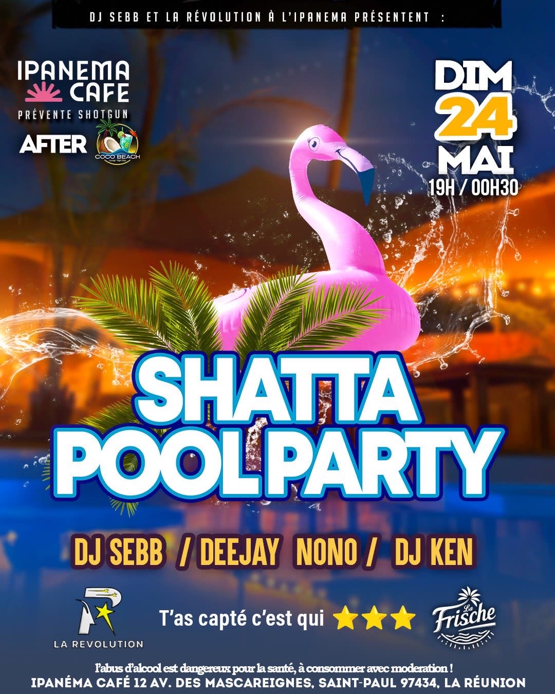 Shatta Pool Party Mai 26