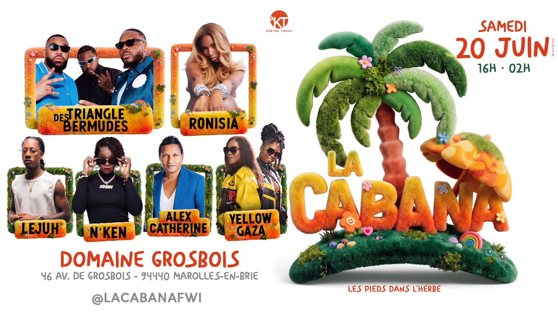 La Cabana Fwi - Les Pieds Dans L’Herbe