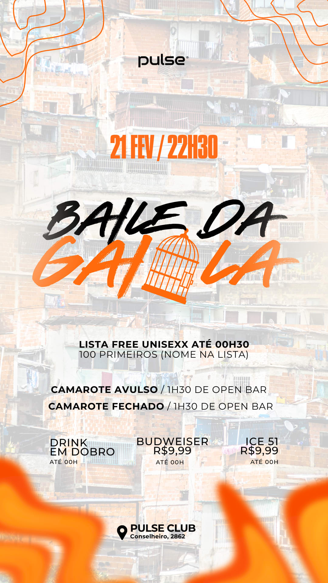 Baile Da Gaiola | Pulse Club