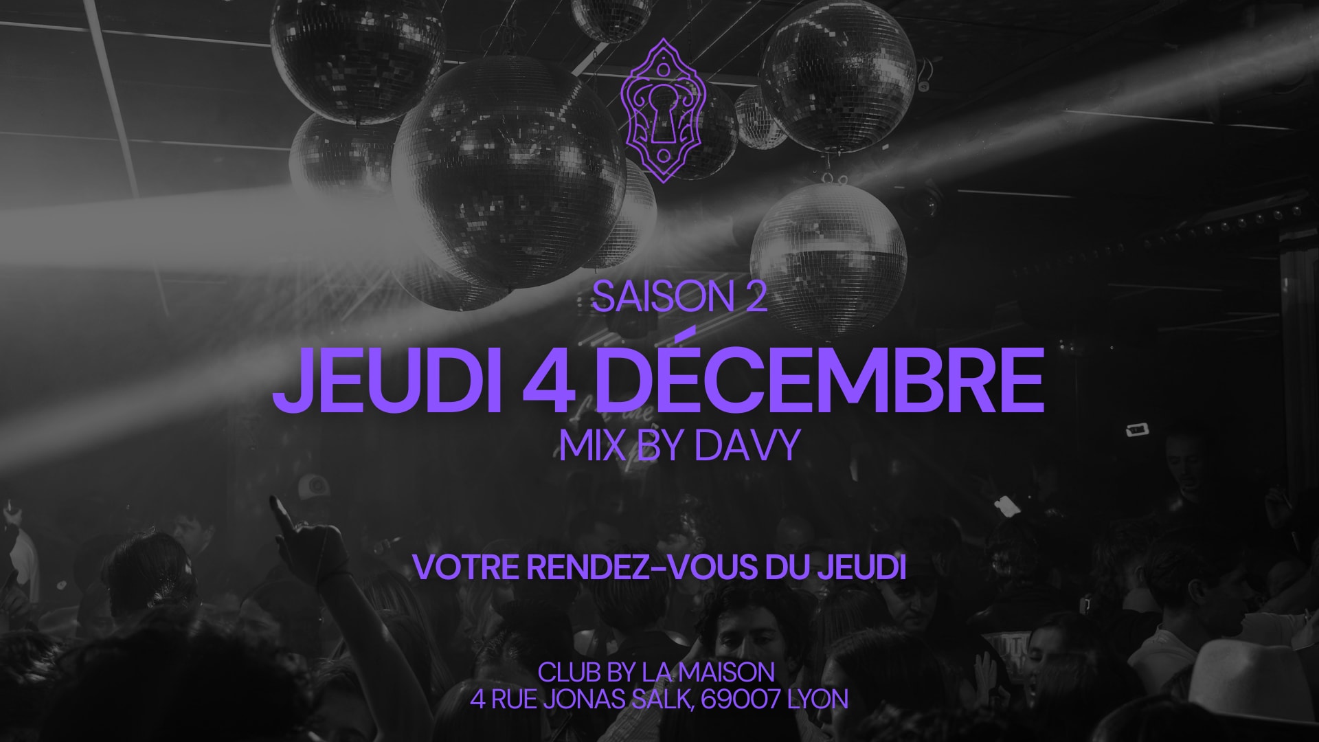 Maison Close - Jeudi 4 Décembre