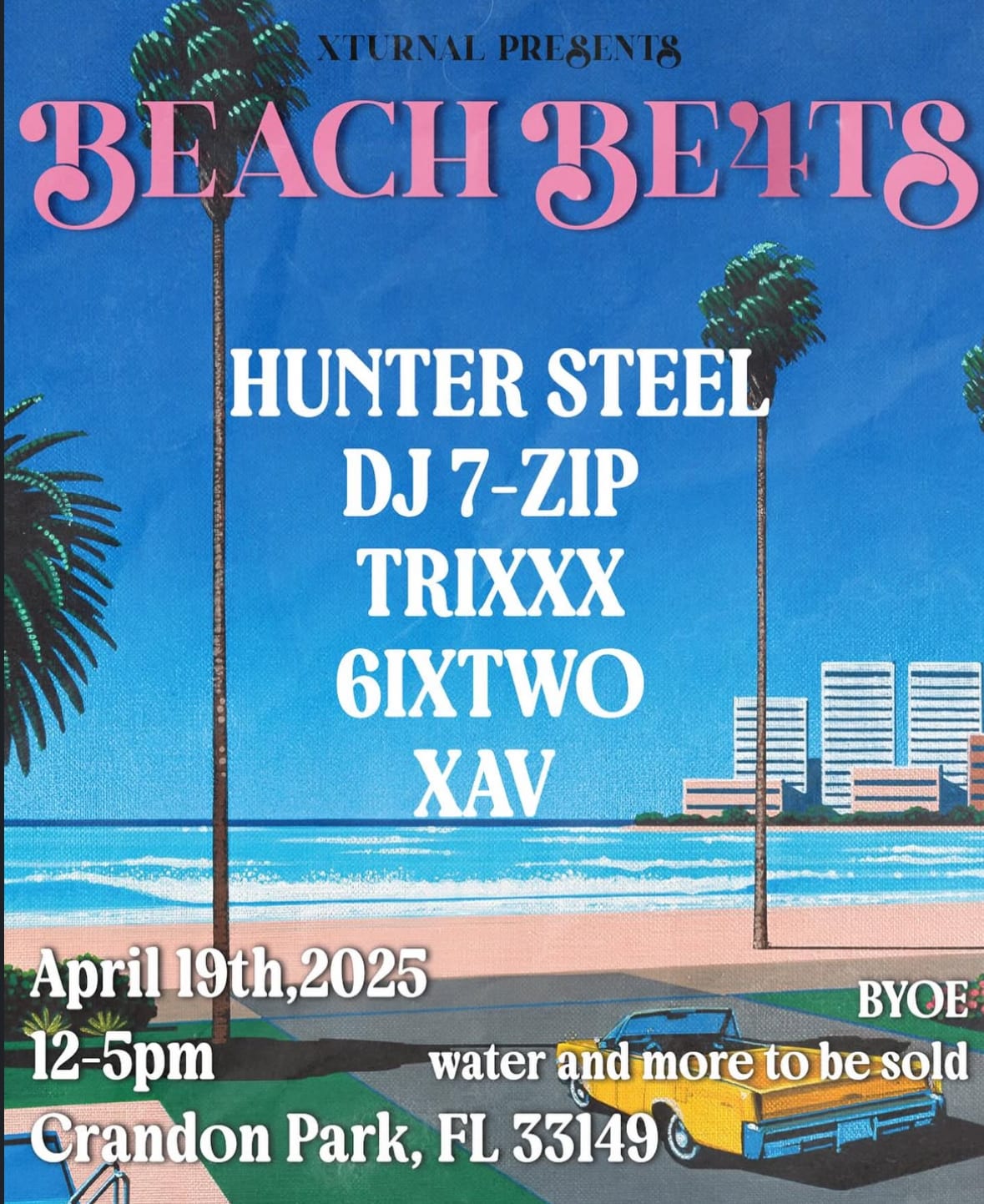 Beach Be4ts By Xturnal