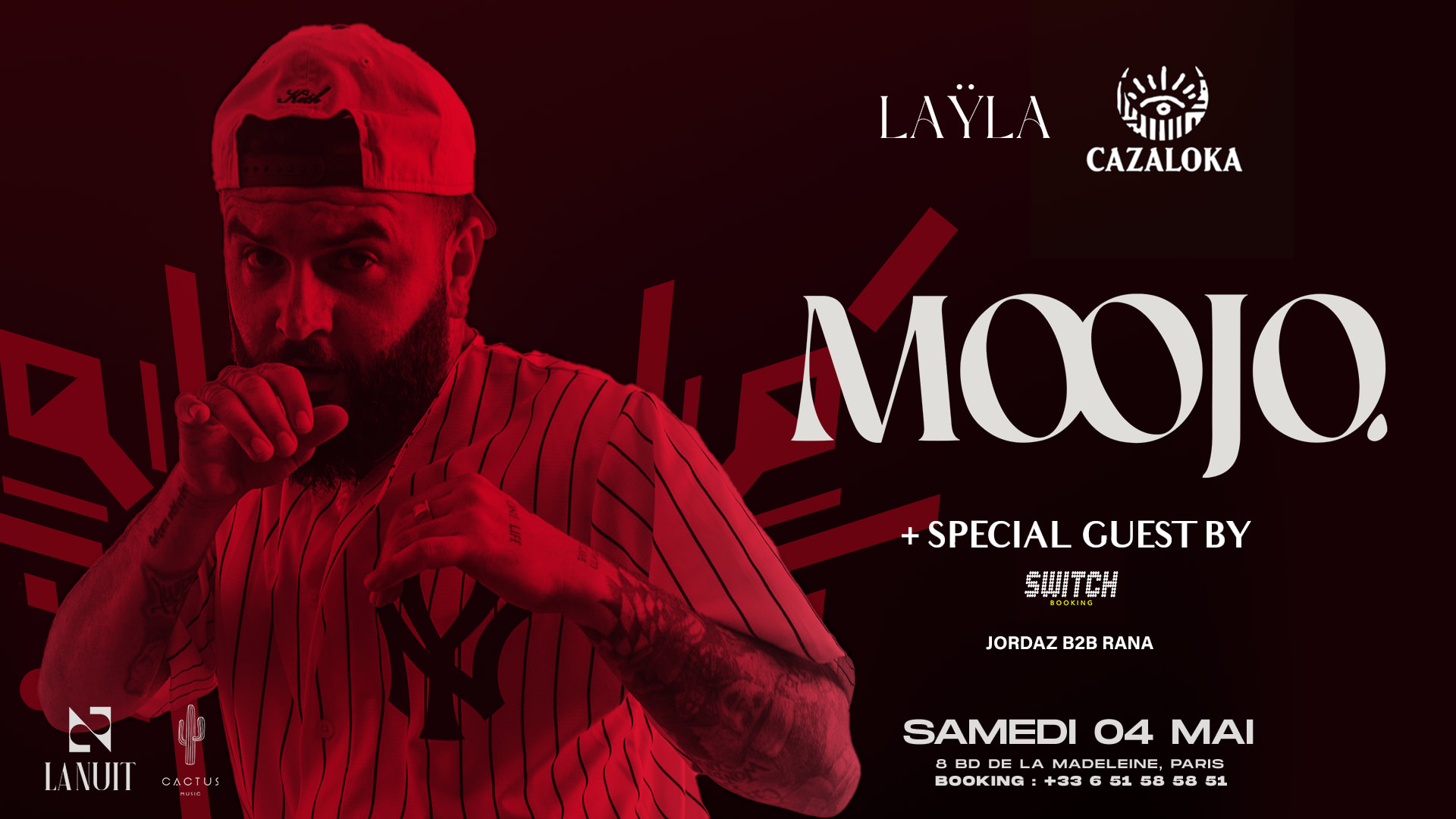 Moojo & Emanuele  Esposito  |  Cazaloka X Layla | La Nuit