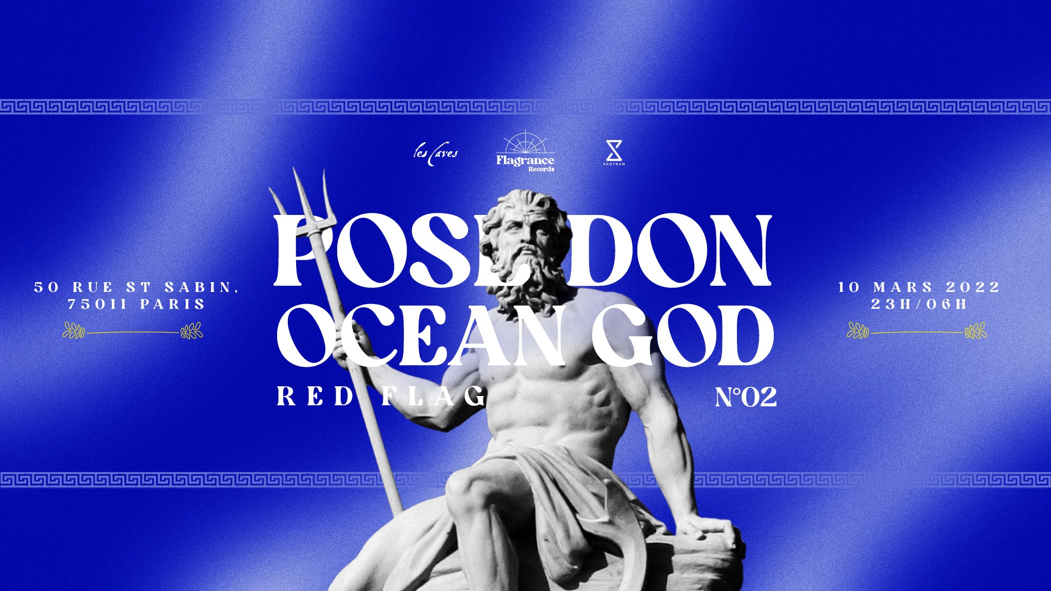 Red Flag #02 - Poseidon - Ocean God