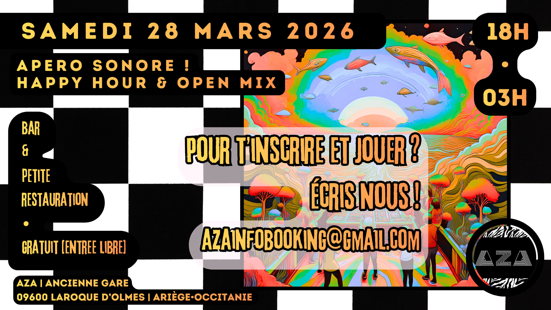 Apéro Sonore -Mars- [Open Platine & Happy Hour | Gratuit]