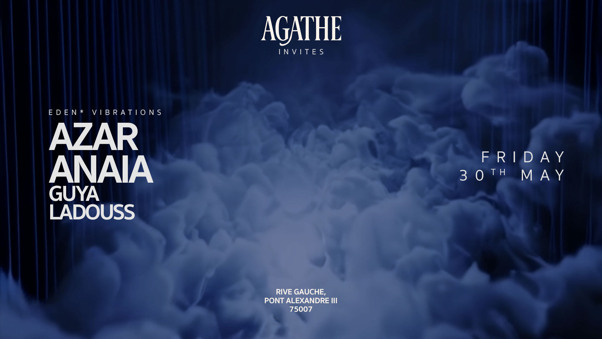 Agathe Club - Vendredi 30 Mai