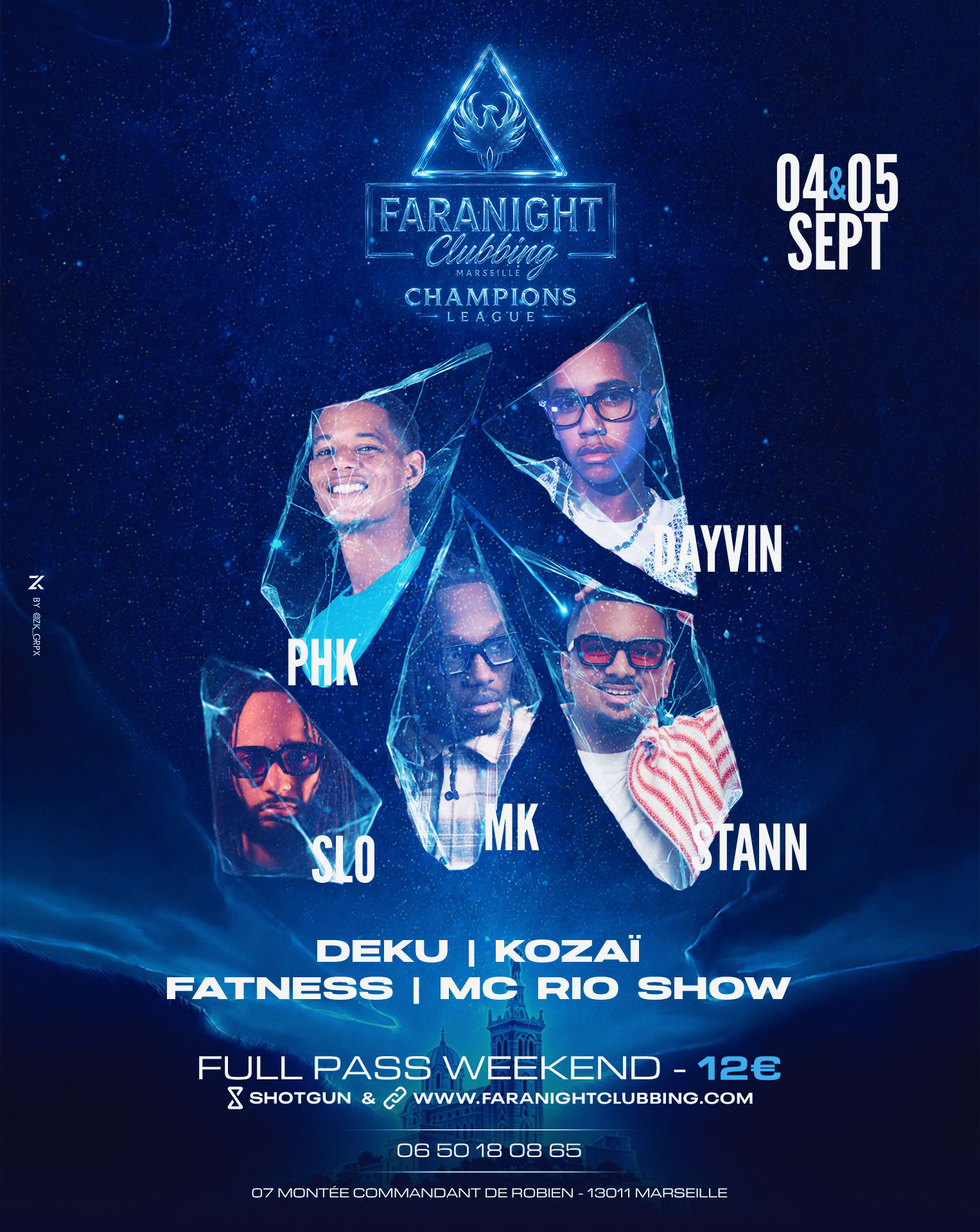 Faranight Champions League Weekenders - Week-End #1