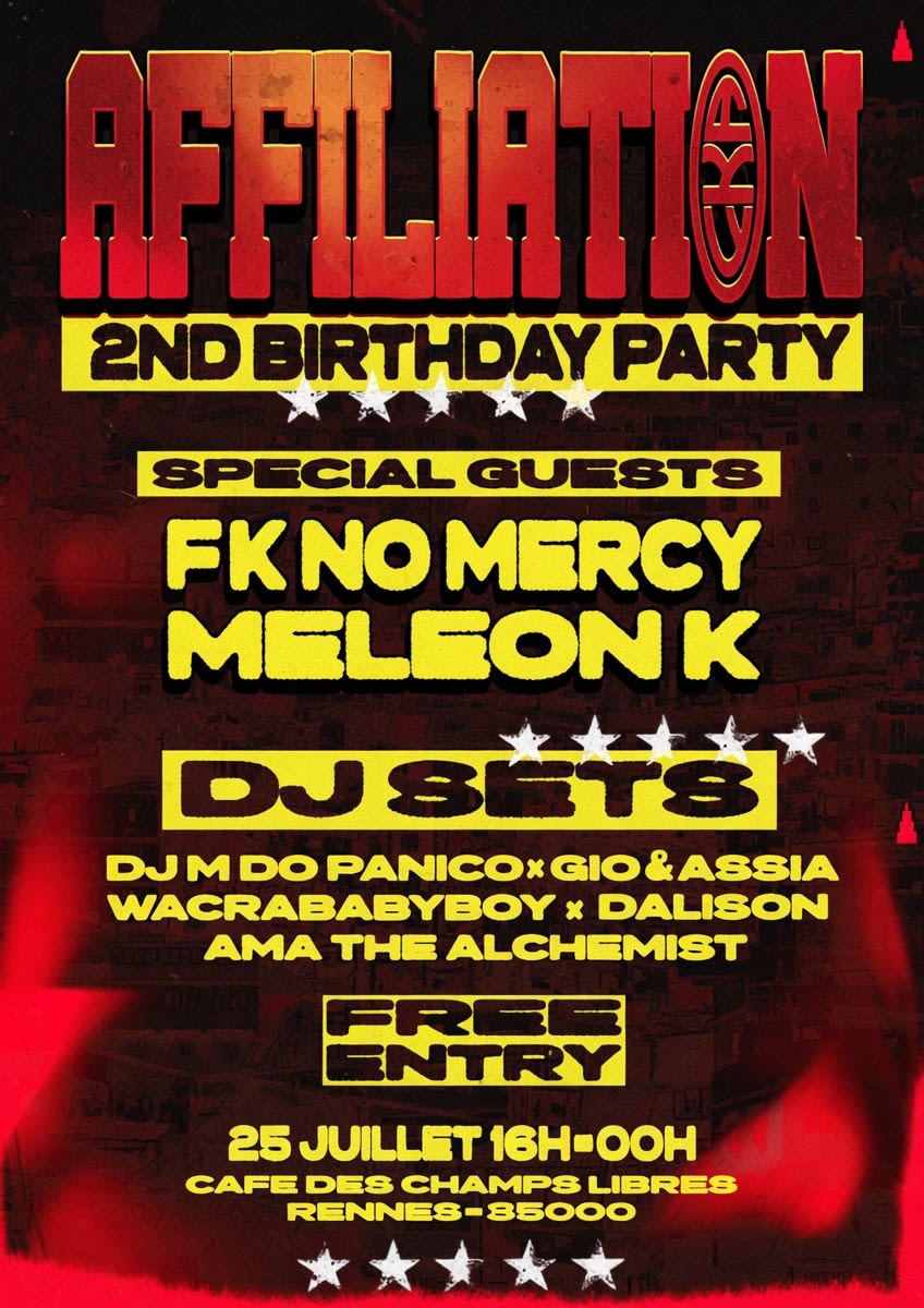 Affiliation Birthday Party