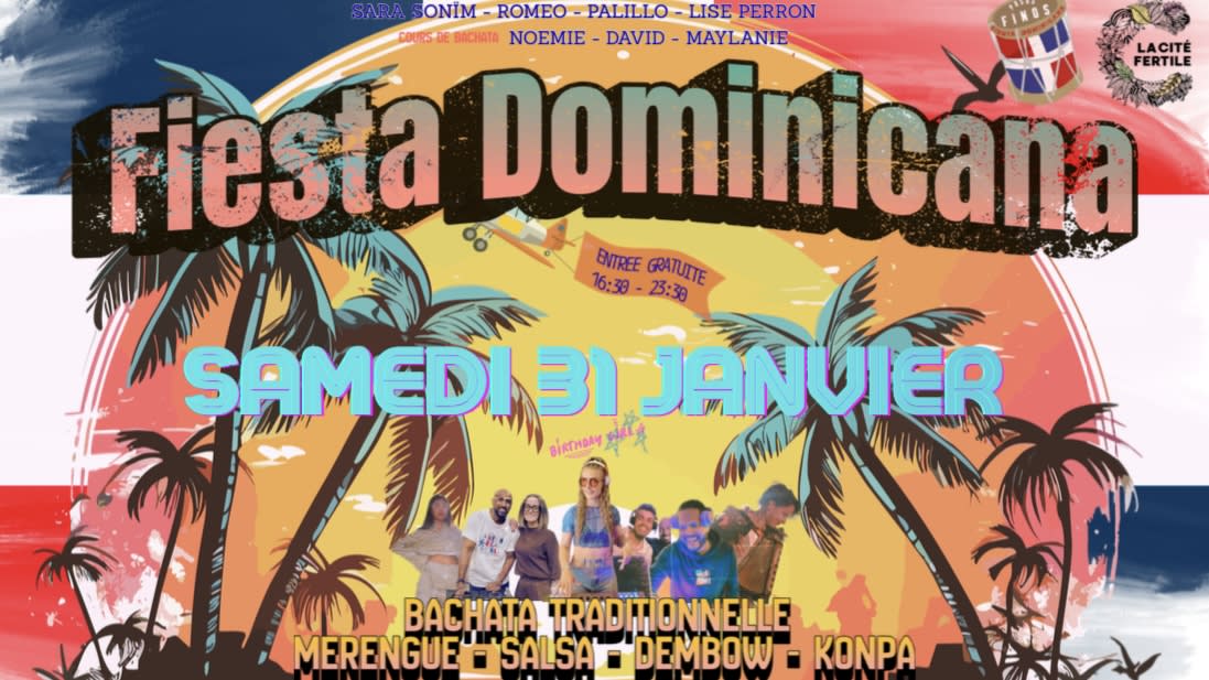 Fiesta Dominicana By Pasos Finos À La Cité Fertile