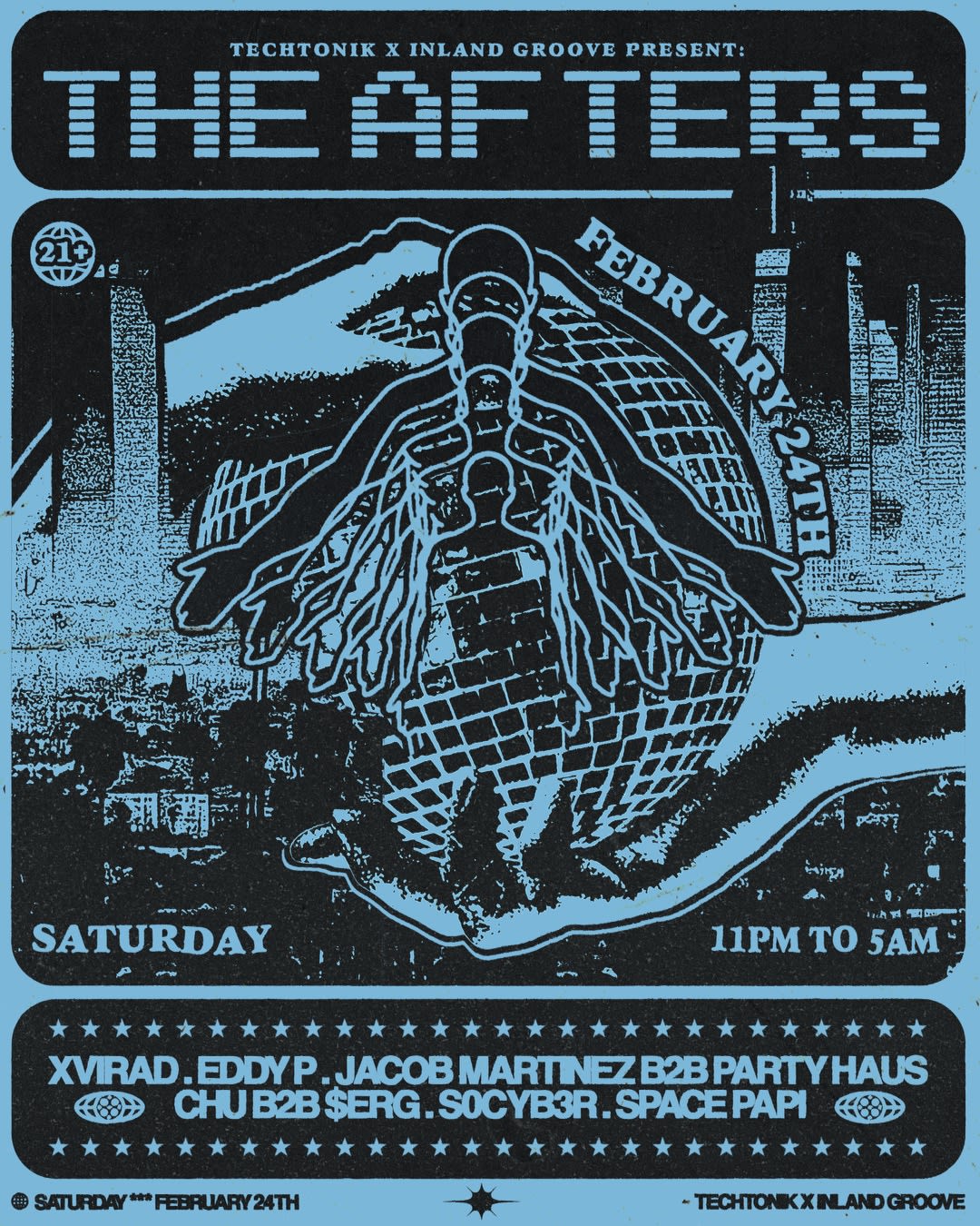 Techtonik X Inland Groove Present: The Afters