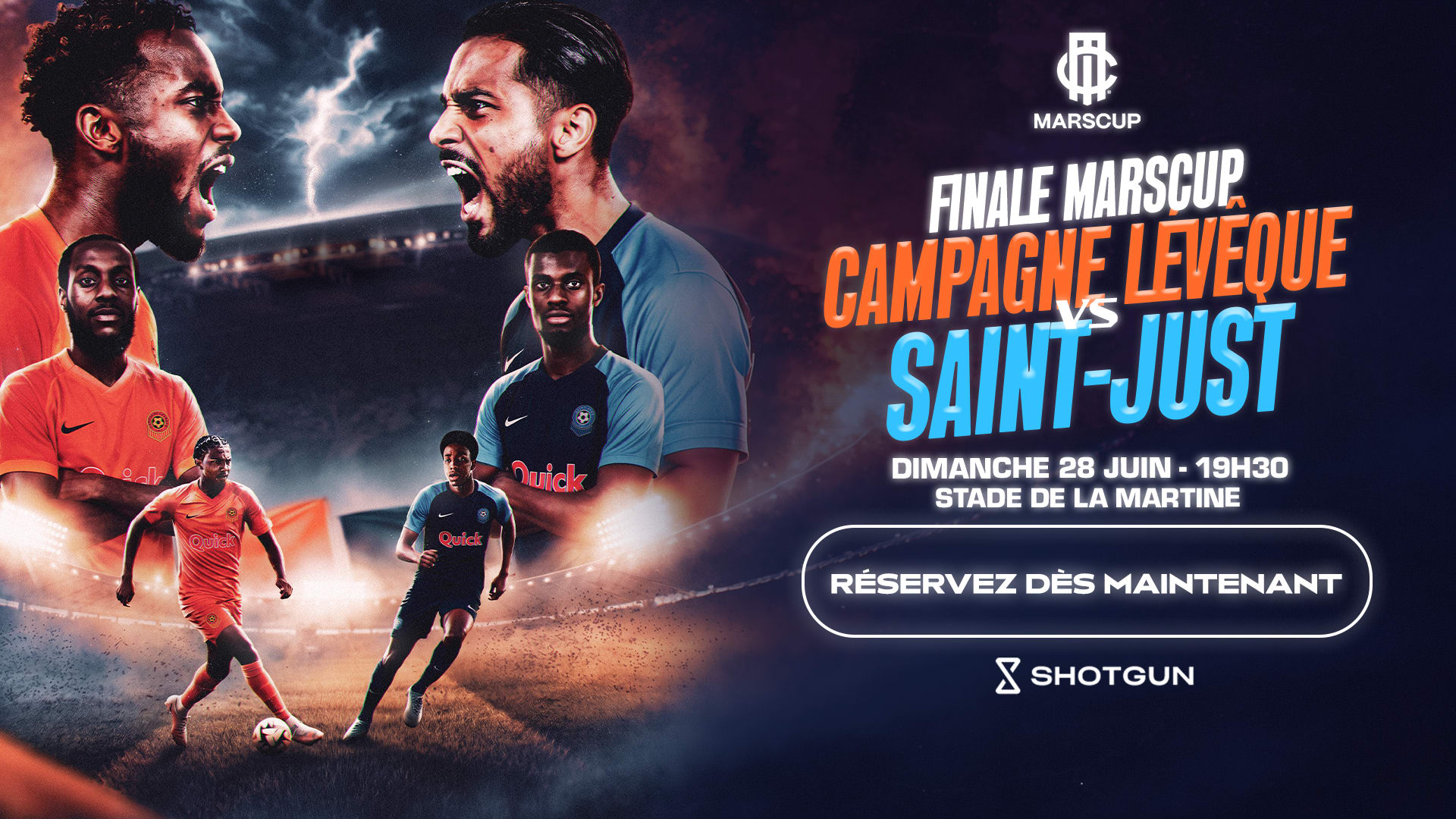 Marscup Football - Finale - 28 Juin 2026