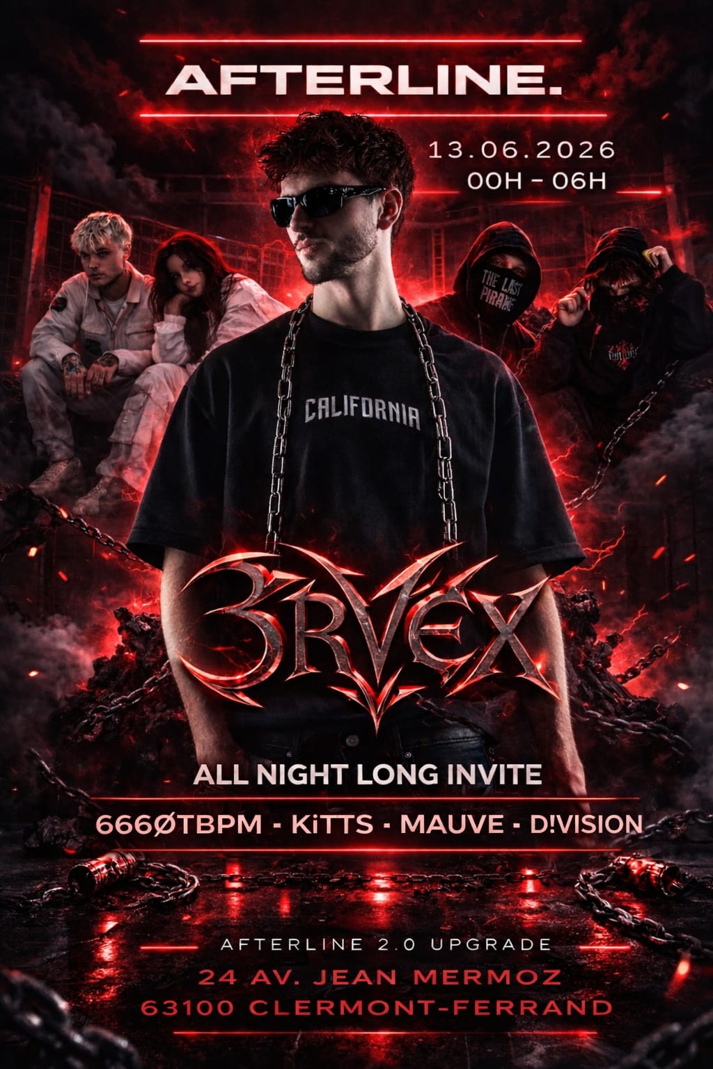 Afterline 2.0 - 3rvex - All Night Long Invite
