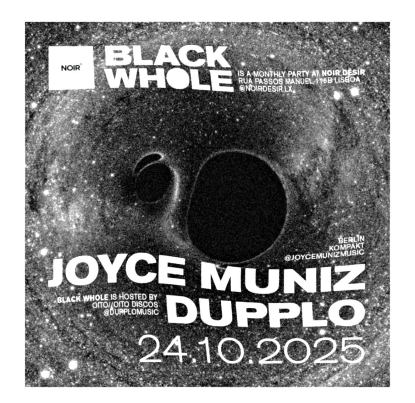 Black Whole W/ Dupplo & Joyce Muniz [Br]