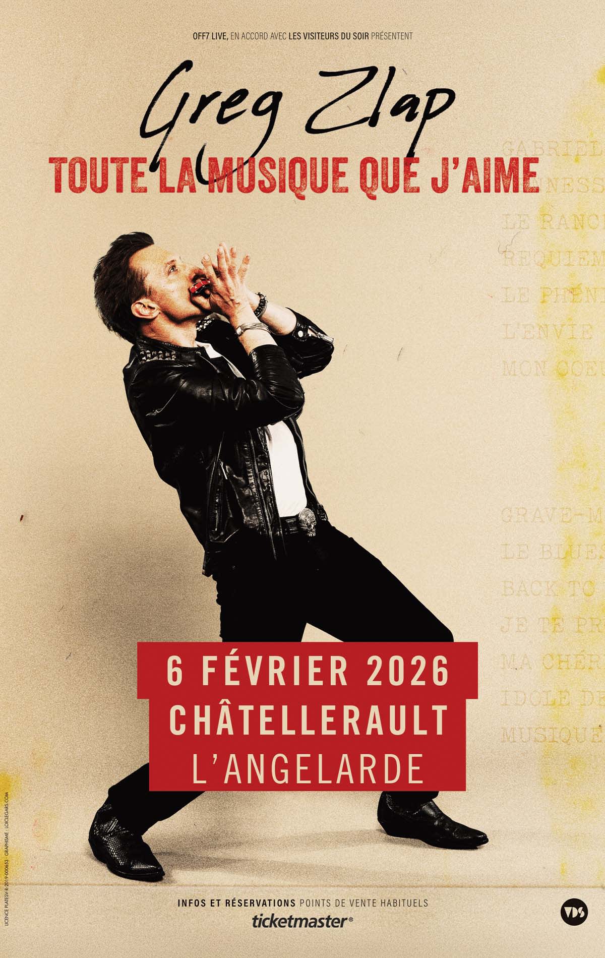 Greg Zlap - Toute La Musique Que J’Aime -