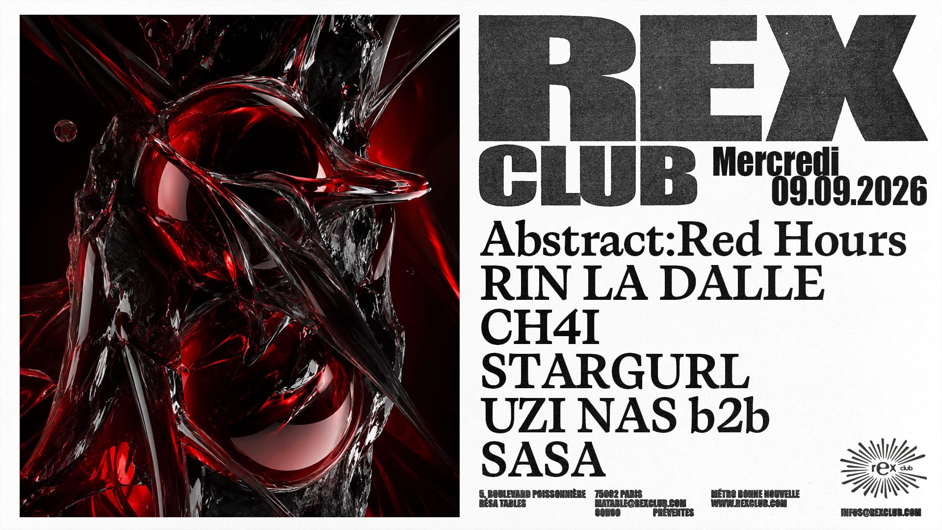 Red Hours : Rin La Dalle, Ch4i, Stargurl, Uzi Nas B2b Sasa
