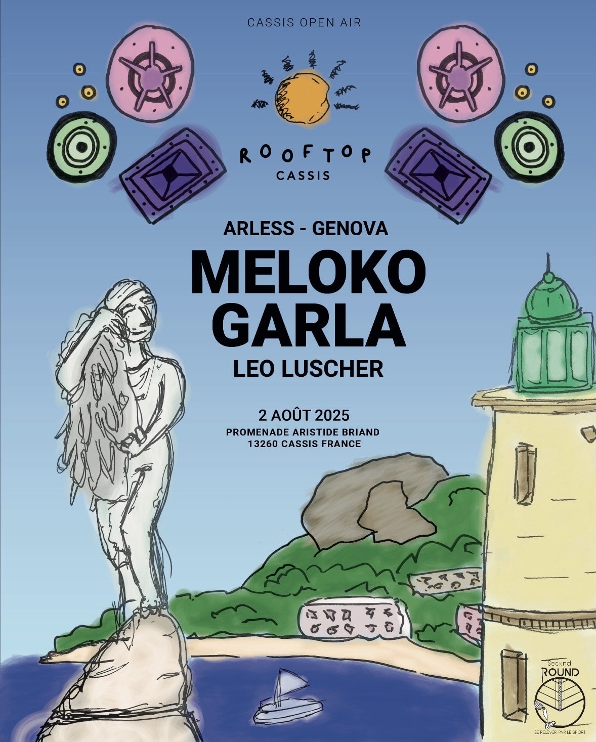 Rooftop Cassis - Arless - Meloko - Garla - Léo Luscher