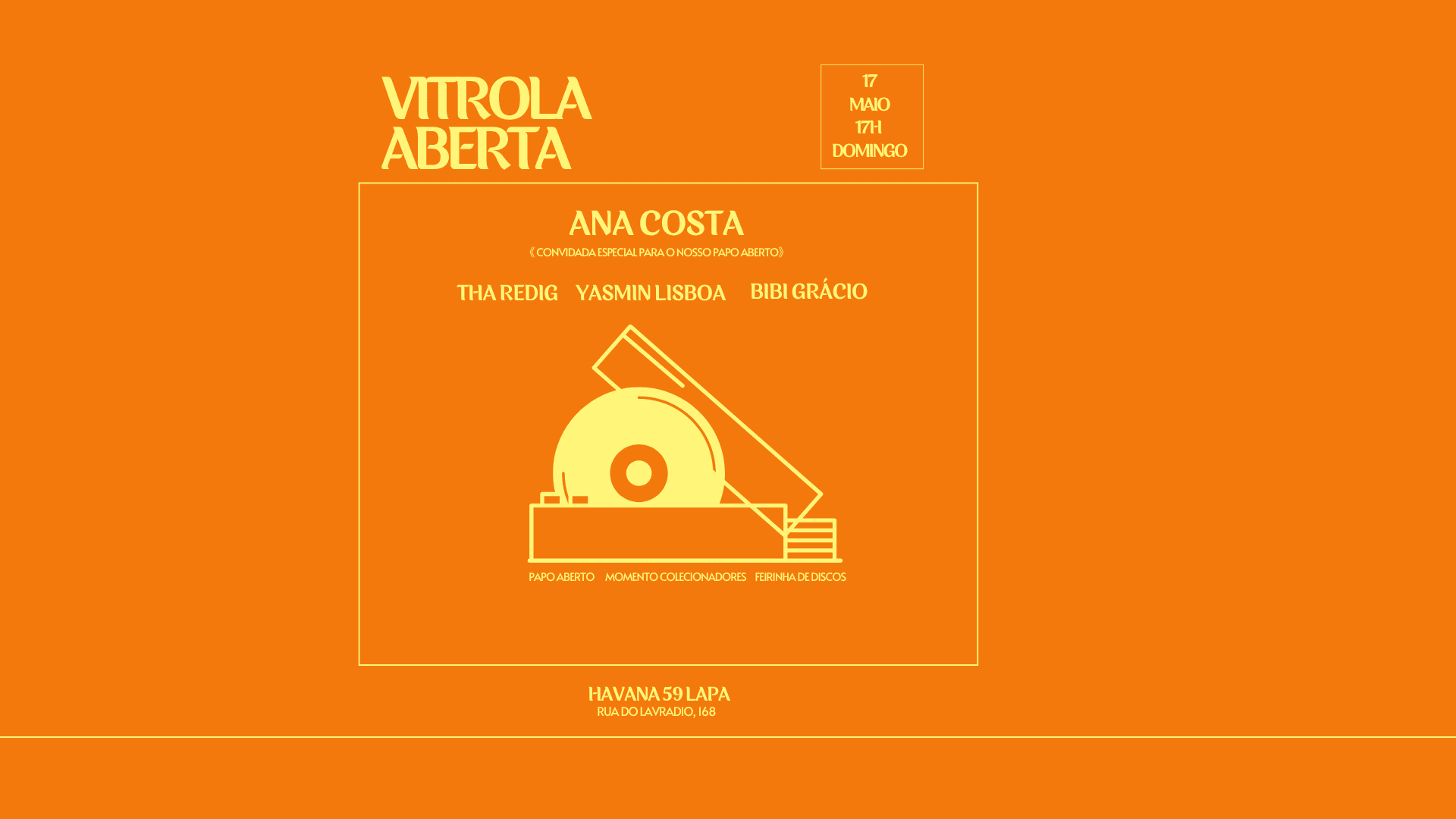 Vitrola Aberta #6