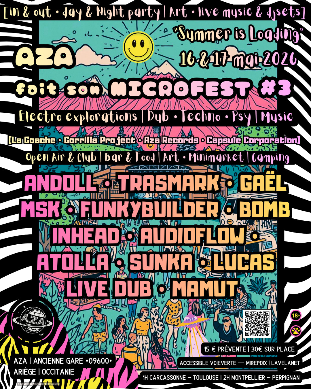 Aza Fait Son Microfest •[Summer Is Loading]• 16&17 Mai 2026