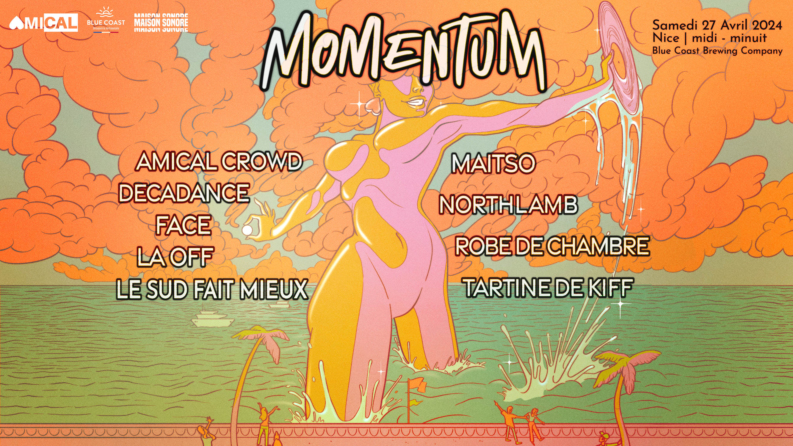 Momentum : Amical Crowd, Decadance, Face, Laoff, Lsfm & Co