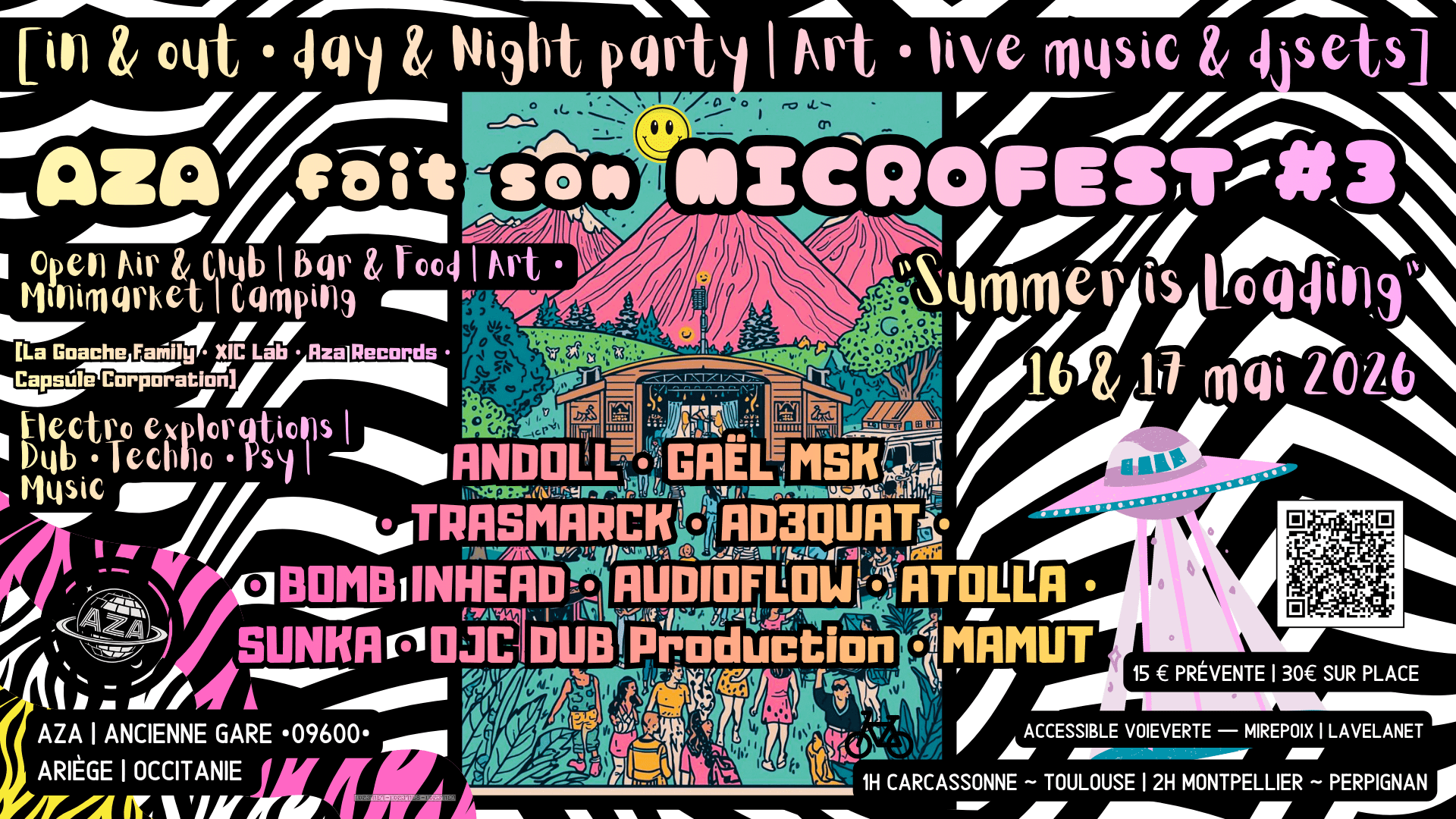 Aza Fait Son Microfest •[Summer Is Loading]• 16&17 Mai 2026