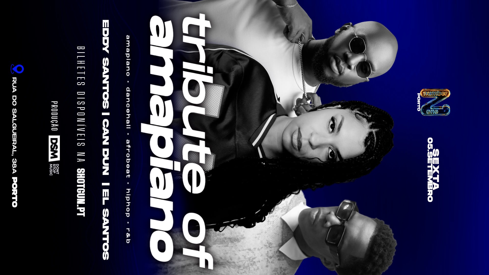 Tribute Of Amapiano | Club Number One - Porto | 05 Set