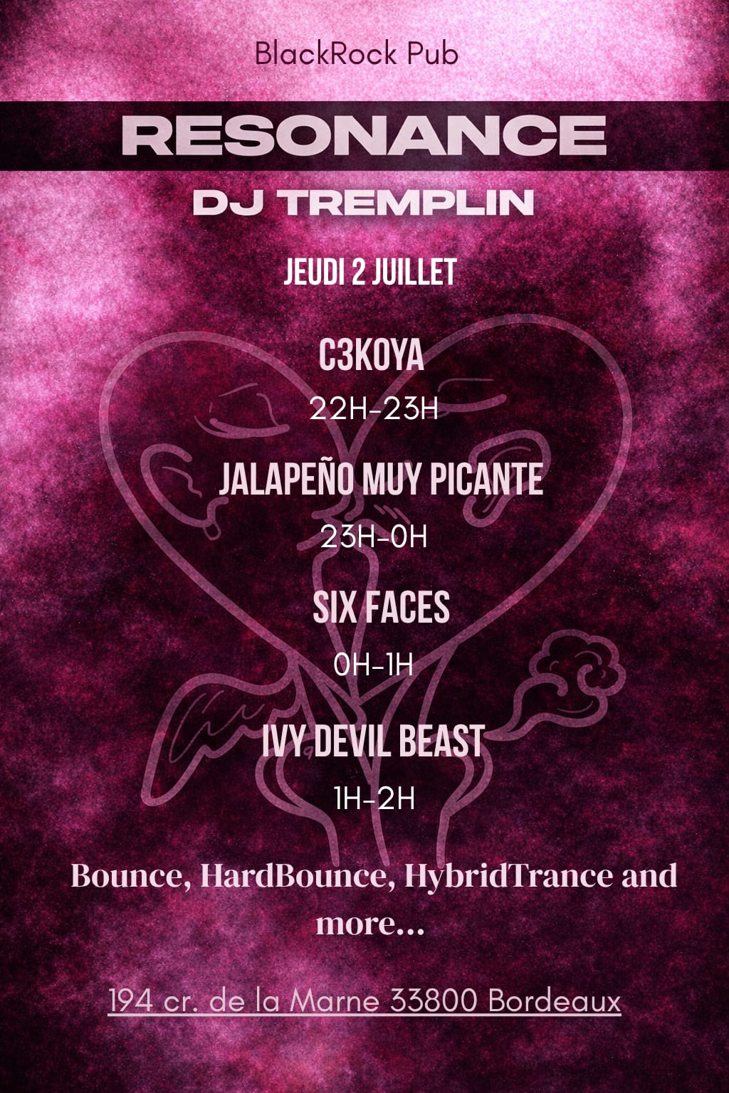 Dj Set C3koya Jalapeño Muy Picante Six Faces Ivy Devil Beast
