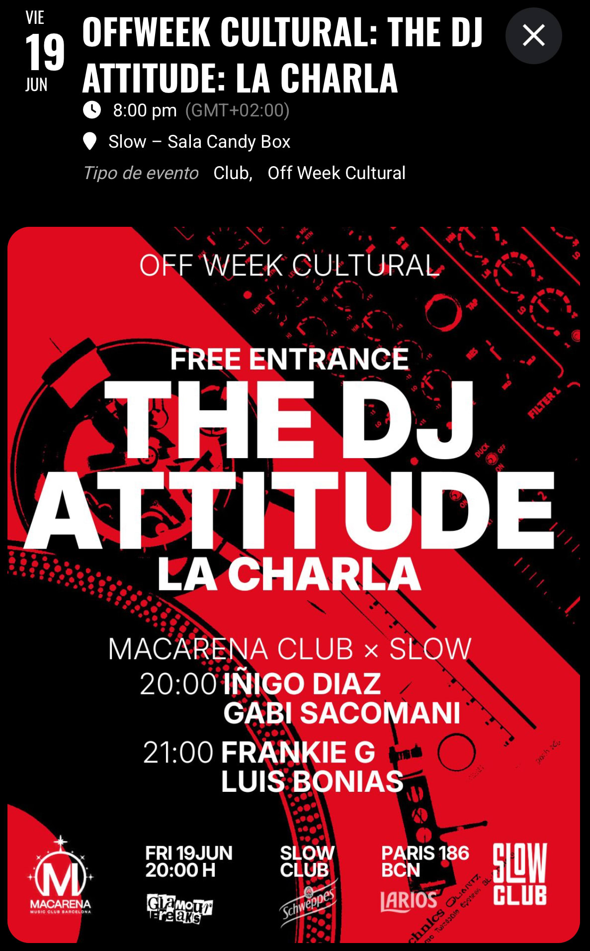 Djs Only: The Dj Attitude, La Charla