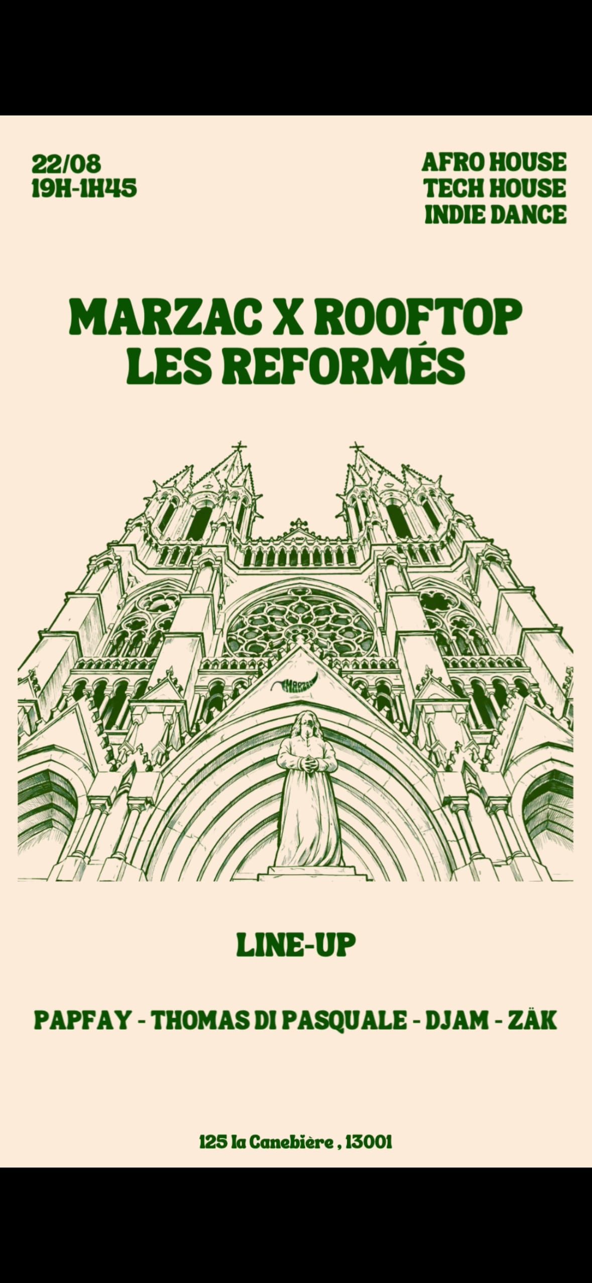 Marzac X Rooftop Réformés