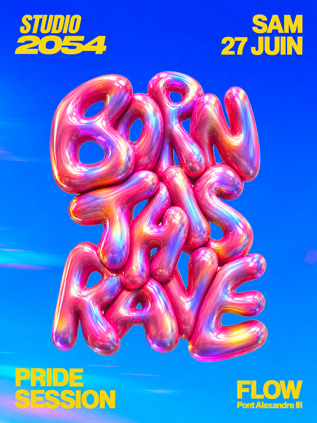 Studio 2054 : Pride Session - Born This Rave