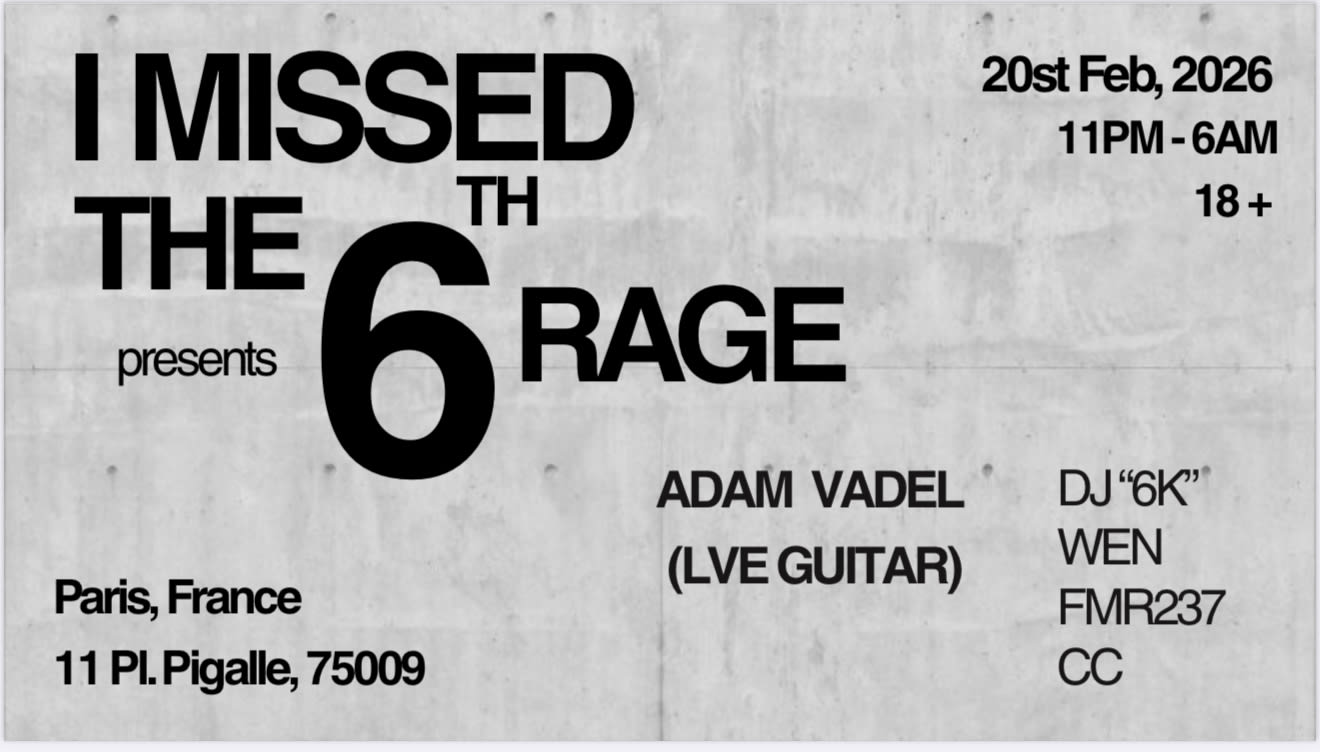 I Missed The 6th Rage - Folies Pigalle