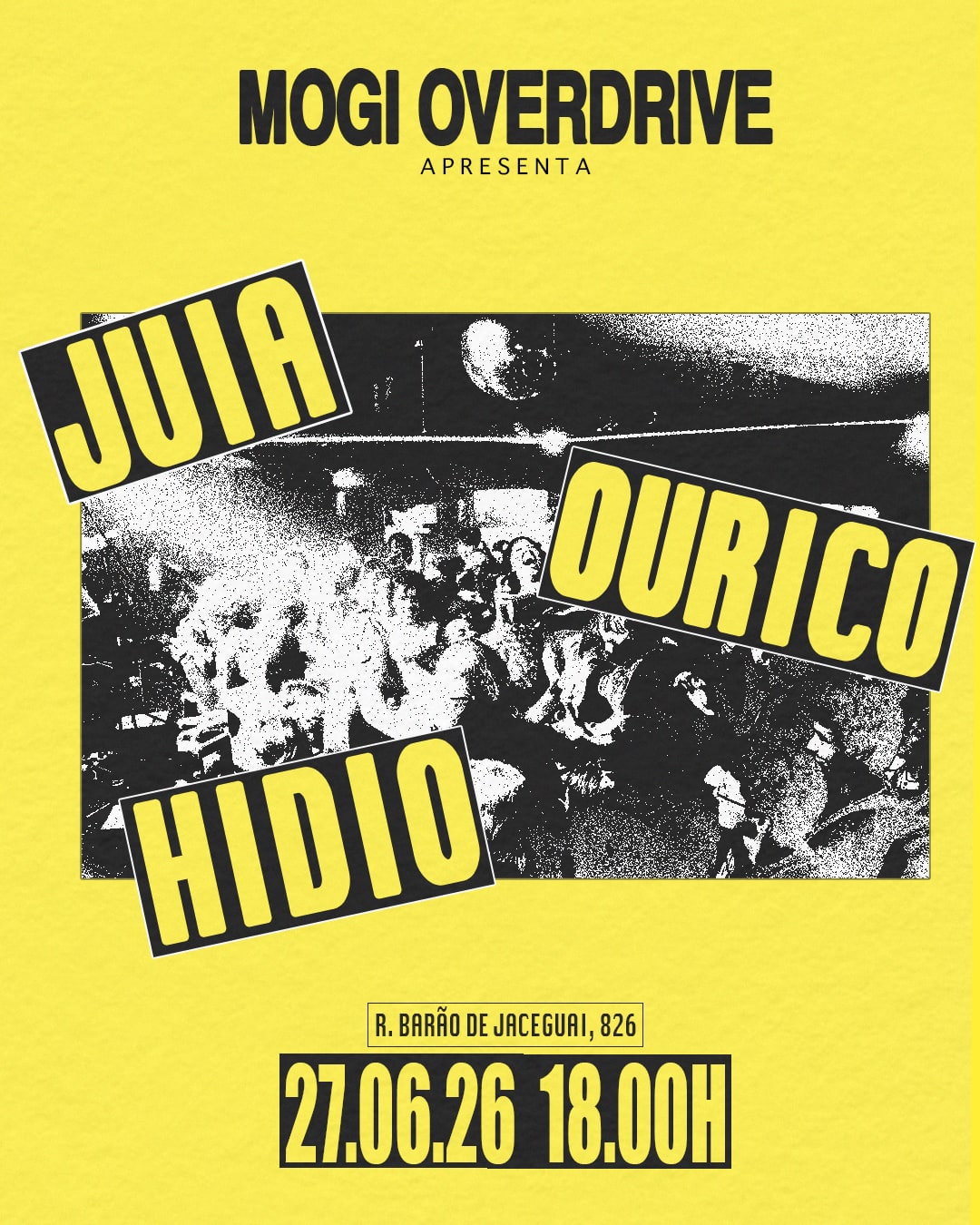 Juia, Hidio & Ouriço Na Overdrive