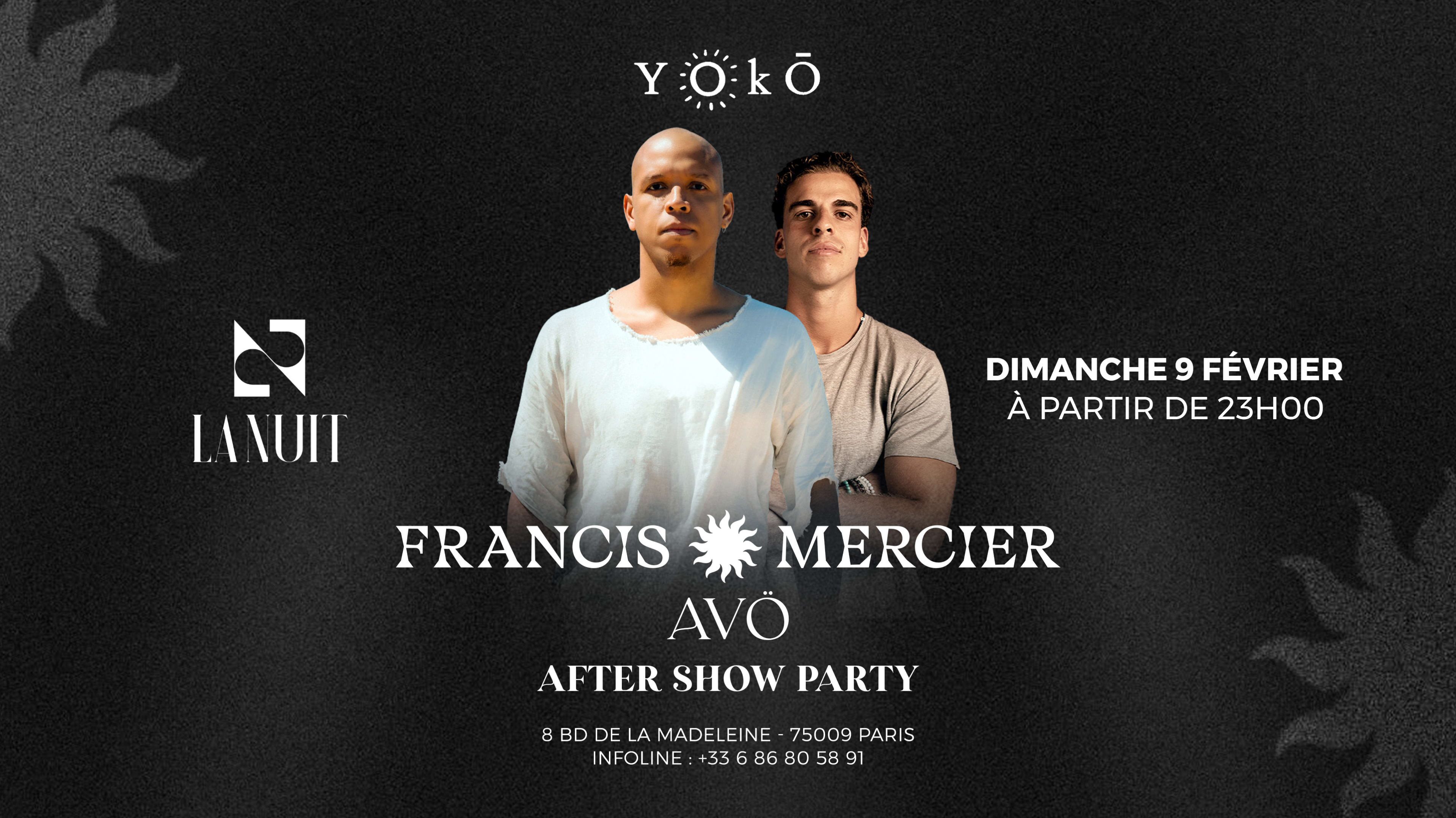 Francis Mercier After Show Party